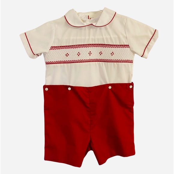 Le' Za Me Boys Two Piece Romper - Picture 8 of 9